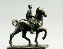 Collection of Sculptures - Ferenc Medgyessy: Small rider, 1915, Kiscell Museum